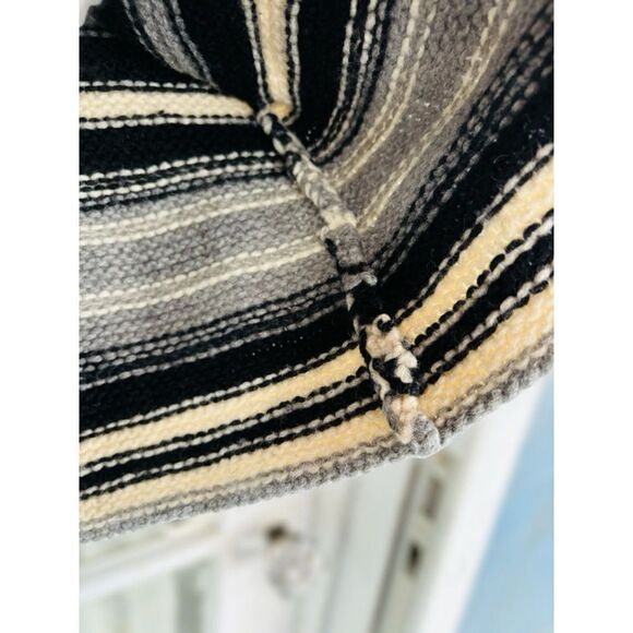 The Wrights Womens Medium Striped Button Up Sweater Cardigan • Pockets Knit - Picture 12 of 12